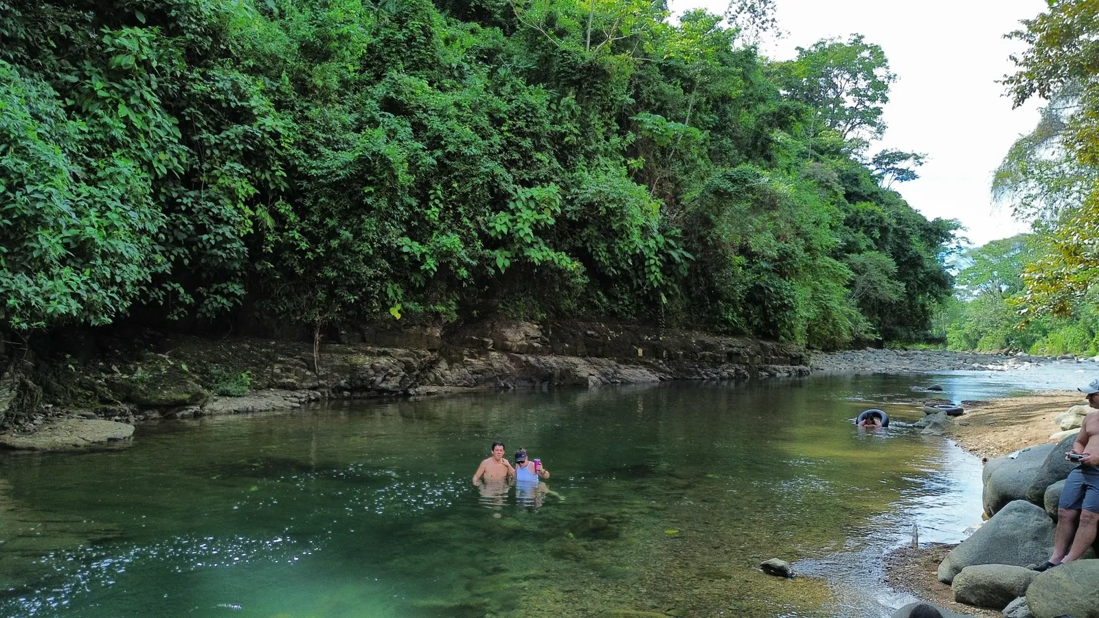 Rivers and natural pools